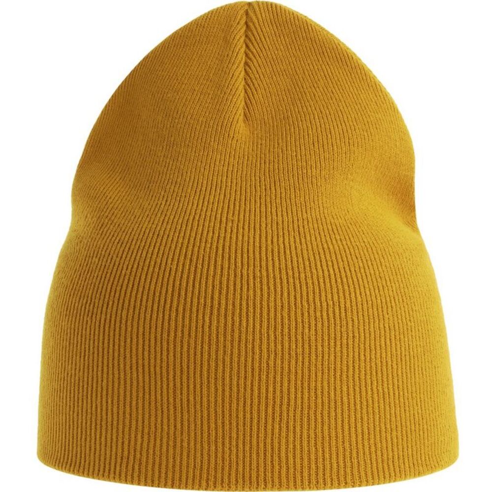Atlantis Unisex Adult Yala Natural Beanie / Mustard